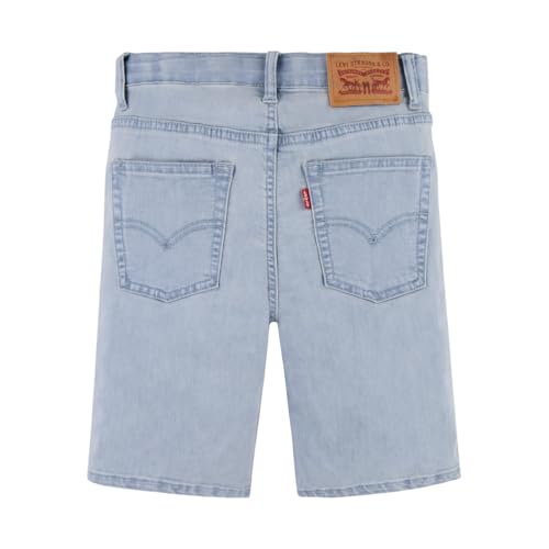 Levi's Enfant - Jeans Short 511 Stone délavé Taille Ajustable - Taille 14 - Coupe Droite - 5 Poches