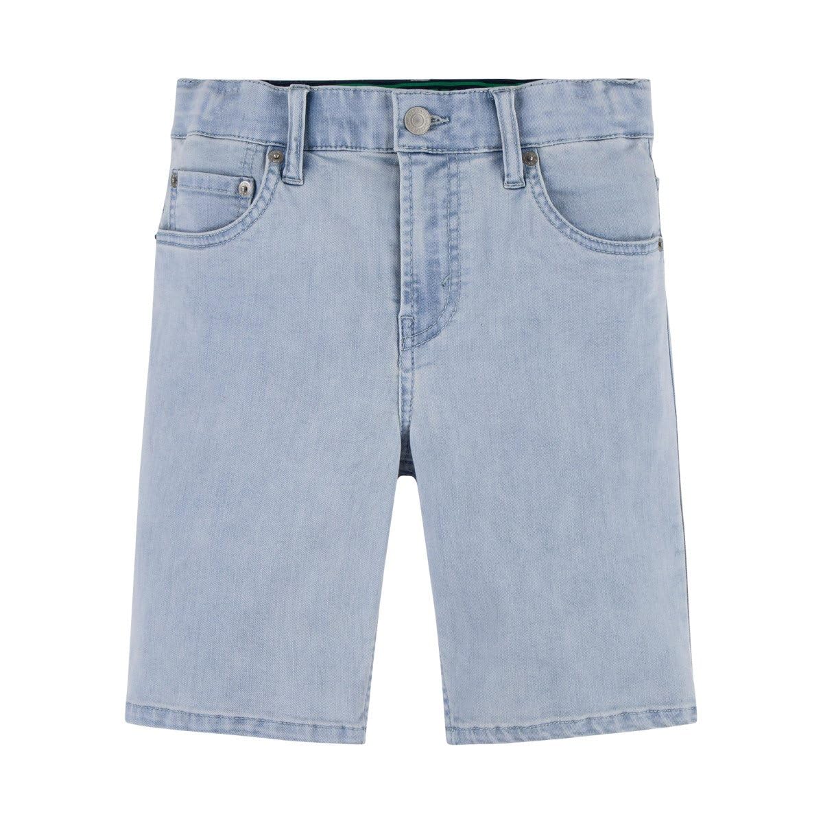 Levi's Enfant - Jeans Short 511 Stone délavé Taille Ajustable - Taille 14 - Coupe Droite - 5 Poches